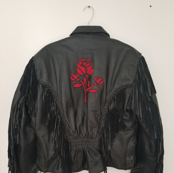 Unik Jackets & Coats Vintage Unik Leather Jacket Poshmark